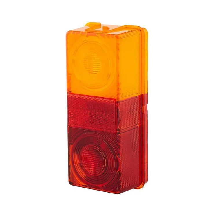 Light lens, amber/red, rectangular LH/RH/rear   9EL997310001 Hella