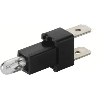 Bulb and holder 12V  9FF713627001 Hella