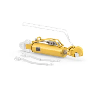 Hydraulic toplink with damping, hook with ball cat.3/2, 70 mm  1207239 Walterscheid