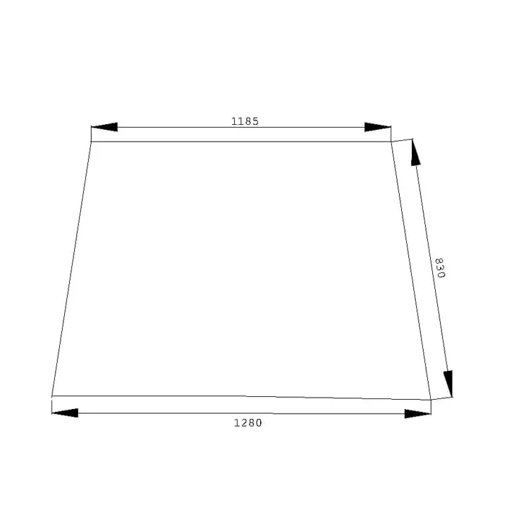 Front window  59117937 Zetor 59117937H