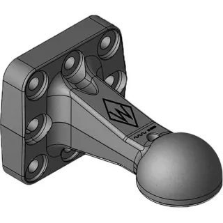 Towing eye ball, Flanged 80mm  8003310 Walterscheid