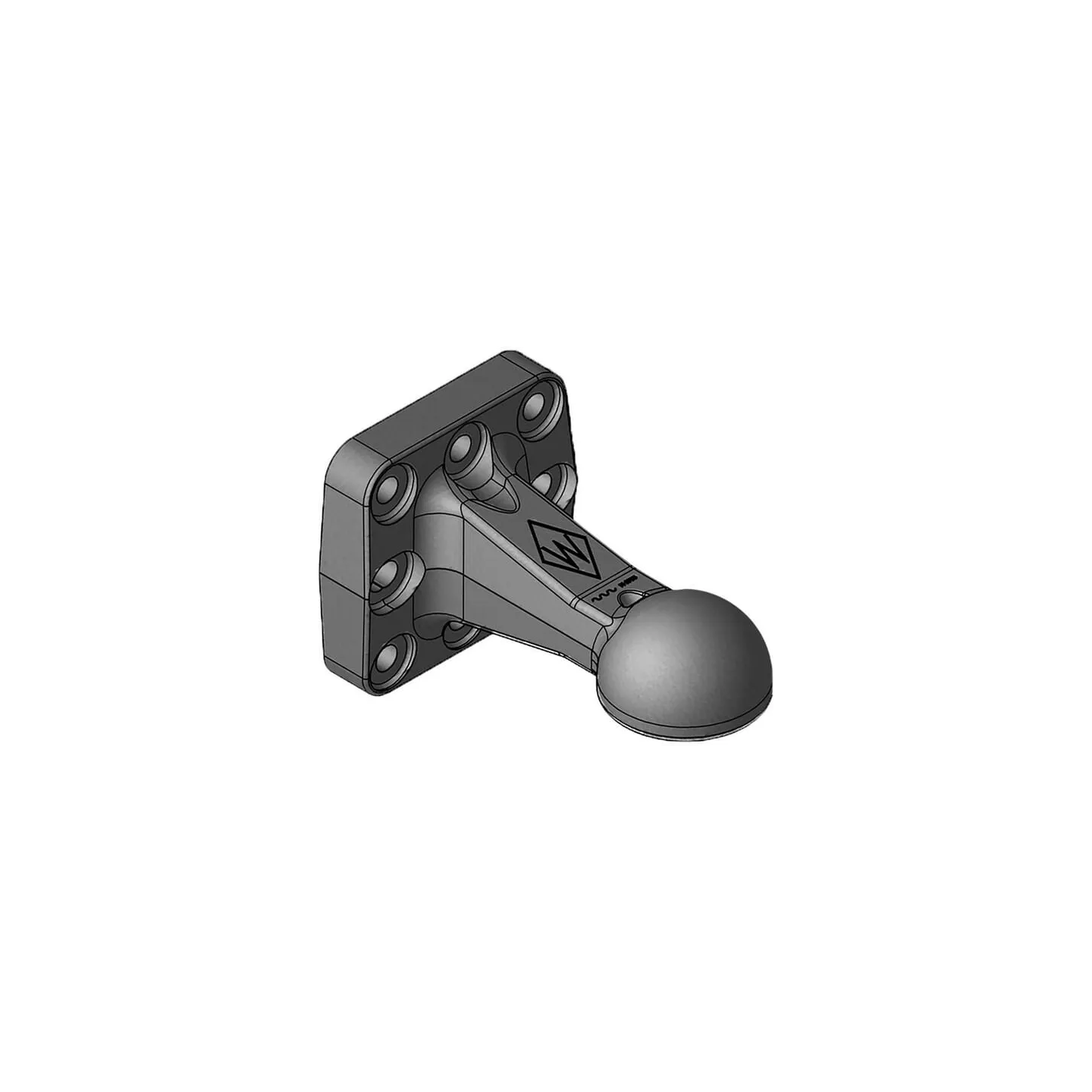 Towing eye ball, Flanged 80mm  8003310 Walterscheid