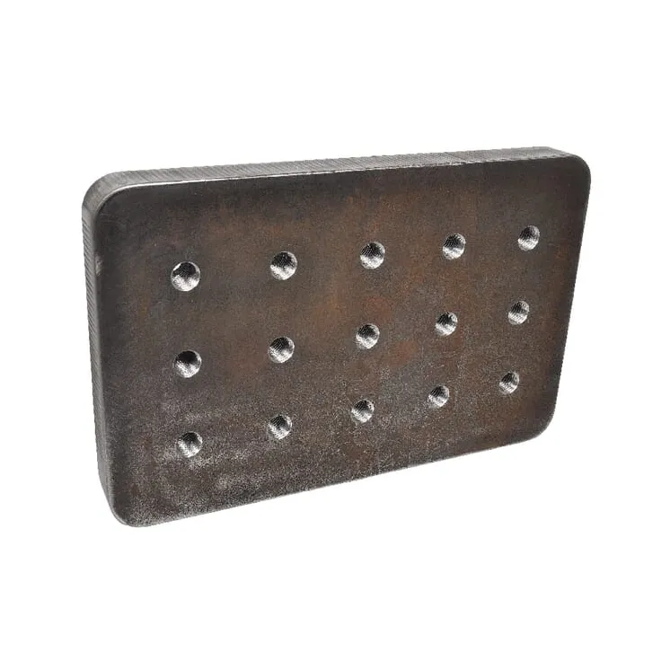 Metināt uz montāžas plāksnes 100X110mm 15x M16 8004918 Walterscheid