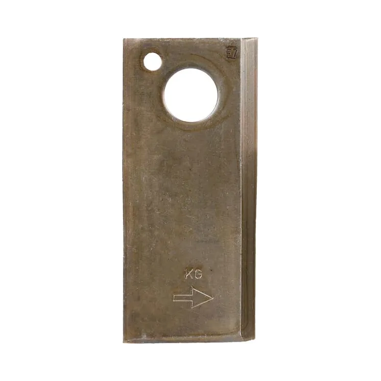 Mower blade LH 107x48x4mm bore 18.50mm Suitable for /PZ 25 pack  VN9936155901 Vicon 90261559 99361559 VN99361559