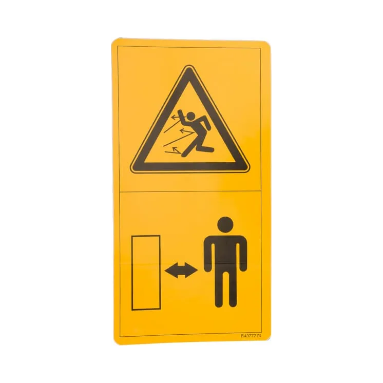 Decal Danger Flying Objects  VNB4377274 Vicon
