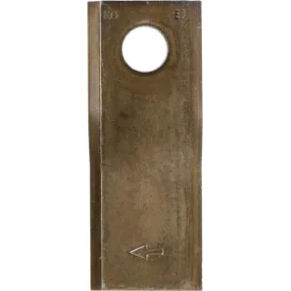 Mower blade RH 120x48x4mm bore 18.50mm Suitable for /Gehl/Lely/New Holland/Pöttinger 25 pack  VN9935870001 Vicon 90258700 993587