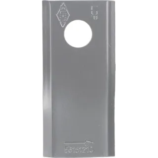 Mower blade LH 95x45x3.5mm bore 16.25mm Suitable for  25 pack  56151210 Kuhn