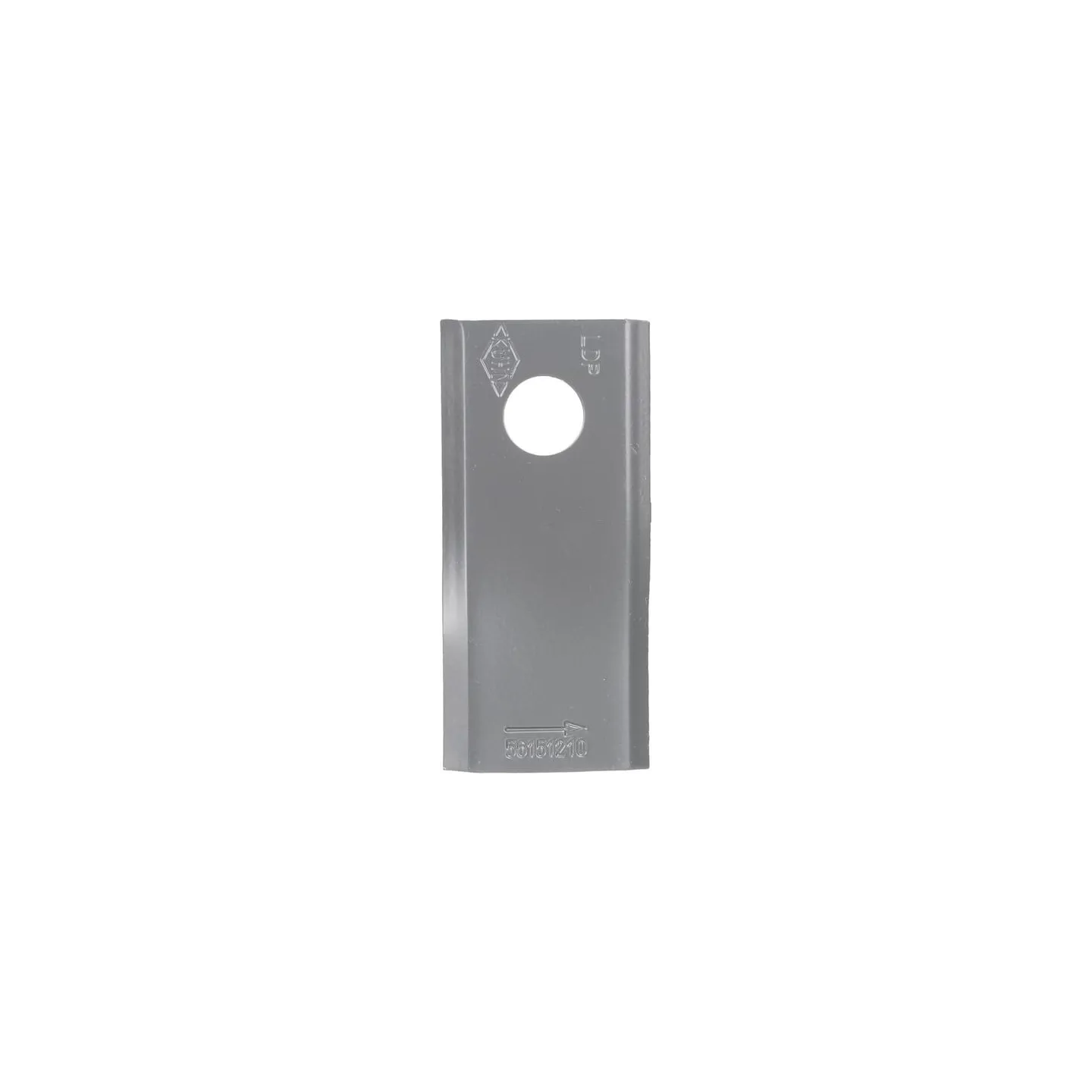 Mower blade LH 95x45x3.5mm bore 16.25mm Suitable for  25 pack  56151210 Kuhn