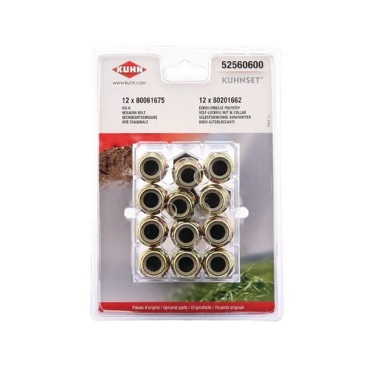 Fiksācijas komplekts (2x12) 52560600 Kuhn