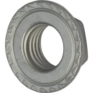Nut, Underserrated, Self-locking  80201655 Kuhn 80201651