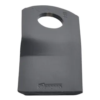 Mower blade RH 105x47x4mm bore 20.50mm Suitable for  25 pack  K6802980 Kuhn