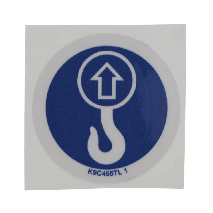 Decal lifting point  K9C455TL Kuhn 09905510