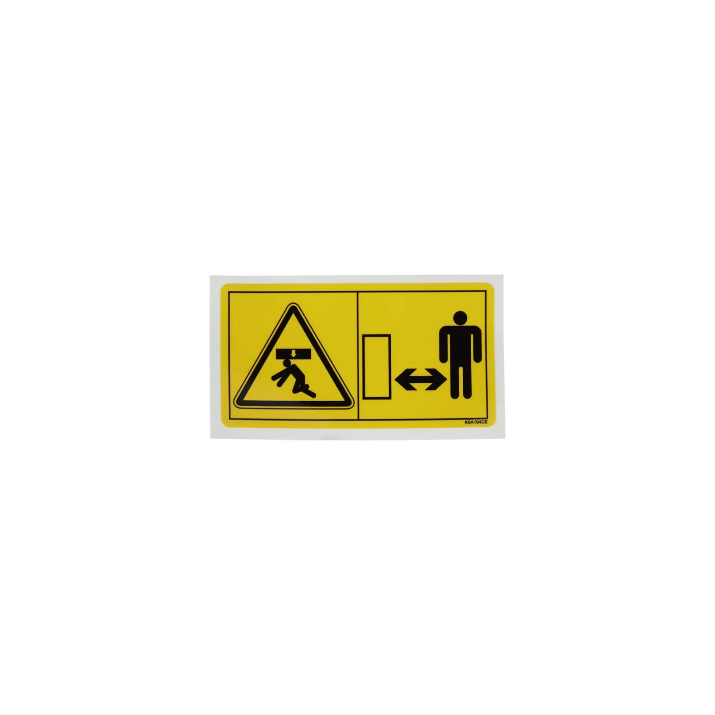 Decal, Body Crushing Danger  K9A194CE Kuhn 59900500