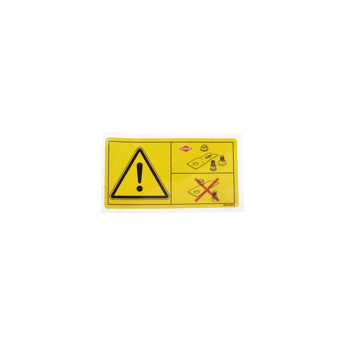 Decal  K9A146CE Kuhn 59901100