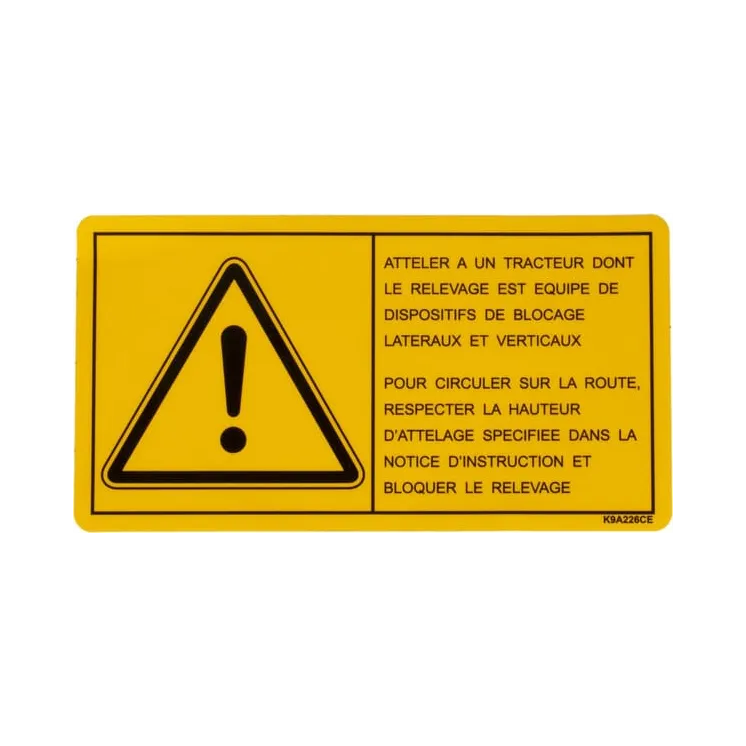 Decal  K9A116CE Kuhn