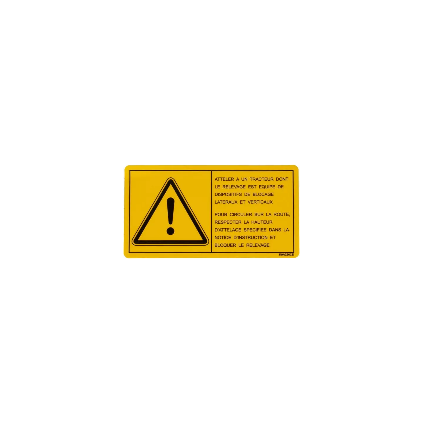 Decal  K9A116CE Kuhn