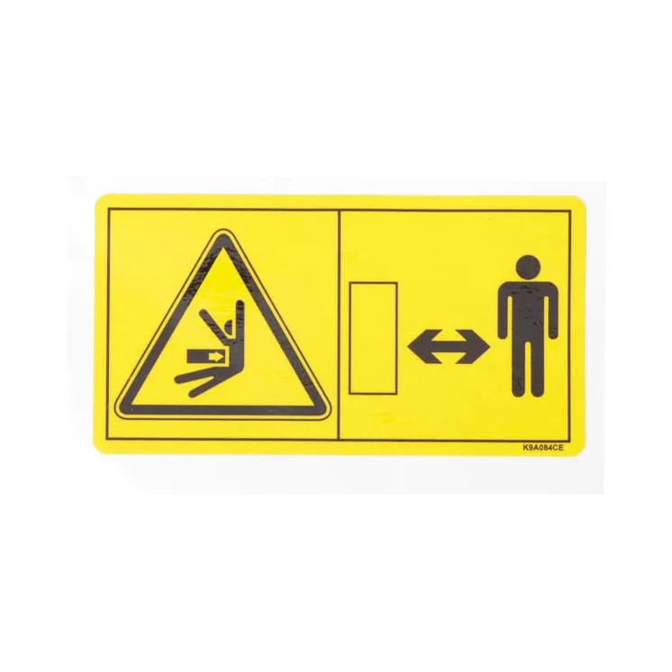 Decal safety  K9A084CE Kuhn 59900600