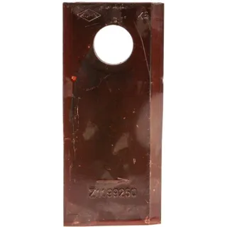 Mower blade LH 107x48x4mm bore 18.50mm Suitable for   Z1199250 Kuhn