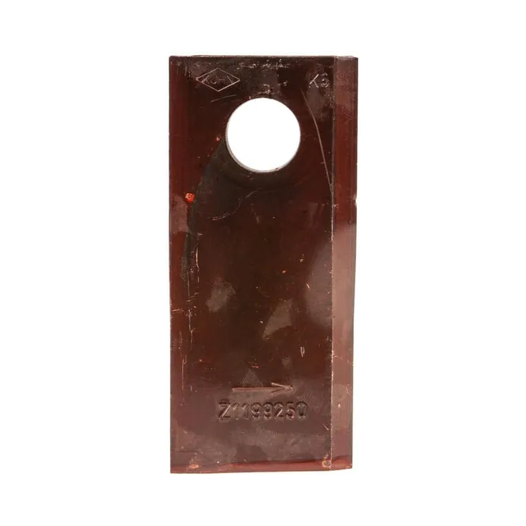 Mower blade LH 107x48x4mm bore 18.50mm Suitable for   Z1199250 Kuhn