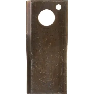 Mower blade RH 107x48x4mm bore 18.50mm Suitable for   Z1199260 Kuhn
