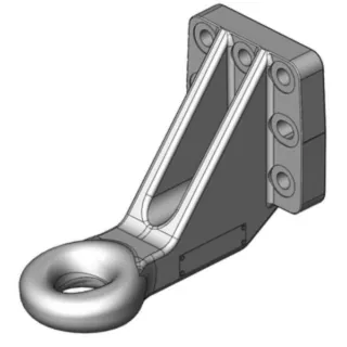 Vilkšanas cilpa 50 mm, 110 x 100 versetzt DIN 9678-2 00652450A02 Scharmüller