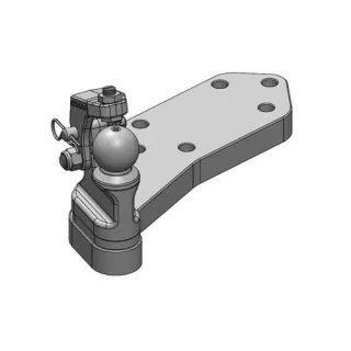 Piespiedu stūre K50® L ar noturēšanas ierīci 60-65 mm 00522080A02 Scharmüller