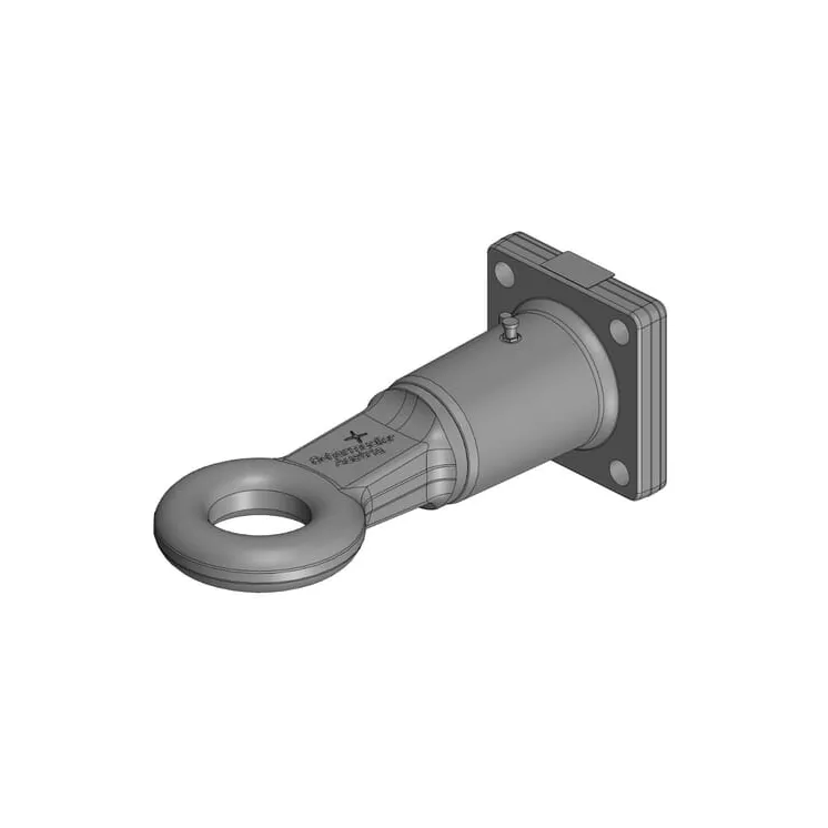 Swivelling towing eye 76mm F3 120x120  006646320A02 Scharmüller