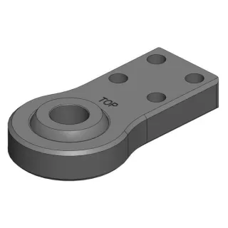 Towing Eye 70x70 Besson Cat. 4 51mm  00659170A02 Scharmüller