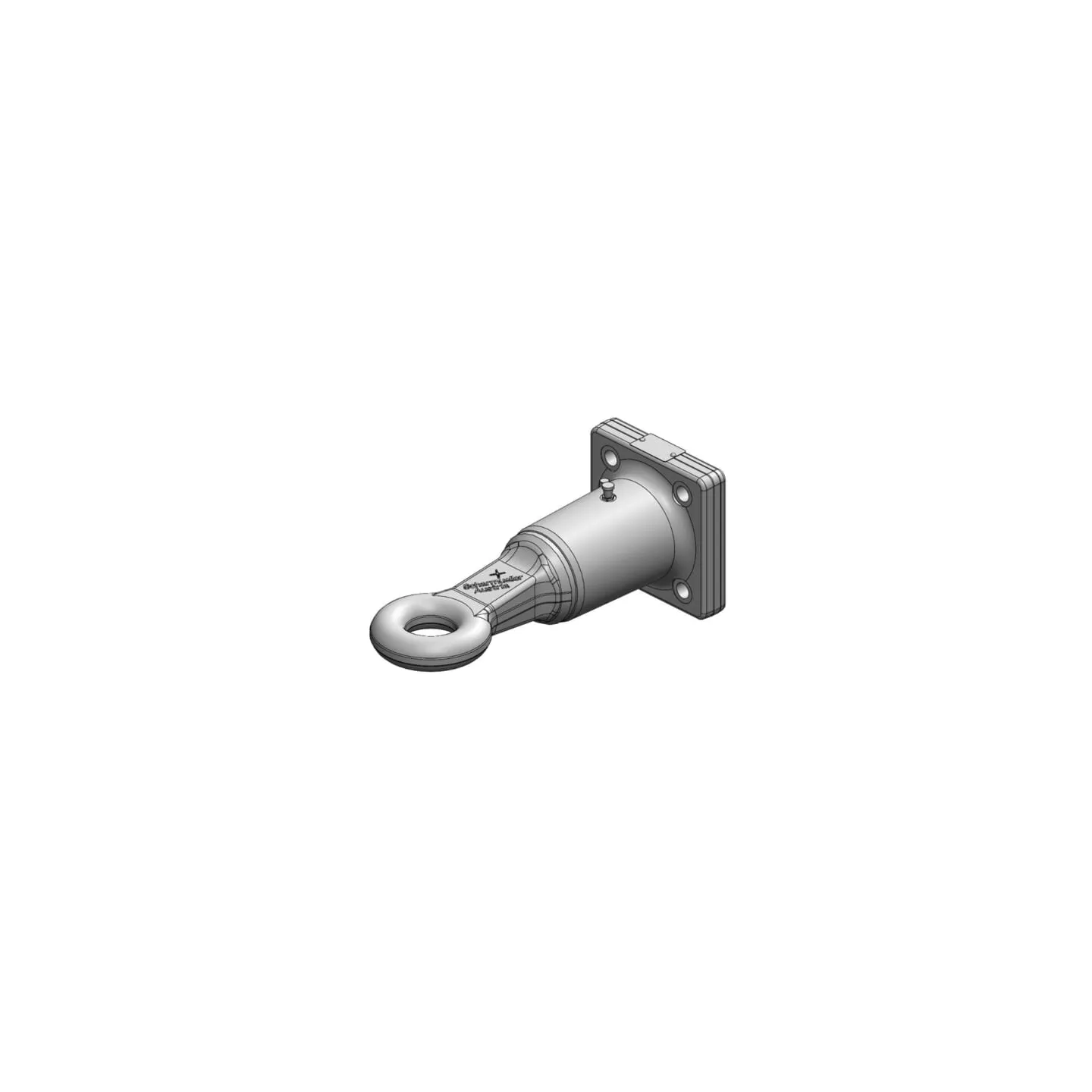 Swivelling towing eye 50mm F2 110x100  006526220A02 Scharmüller