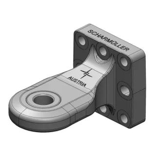 Towing Eye Cat. 2 33mm 110x100 ISO 21244  006521511A02 Scharmüller