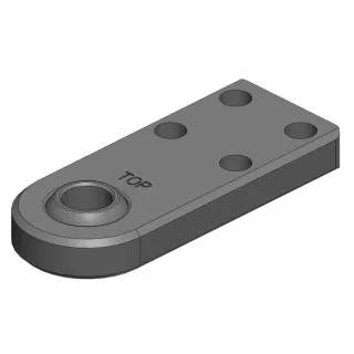 Towing Eye 70x70 Besson Cat. 3 39mm  00659160A02 Scharmüller