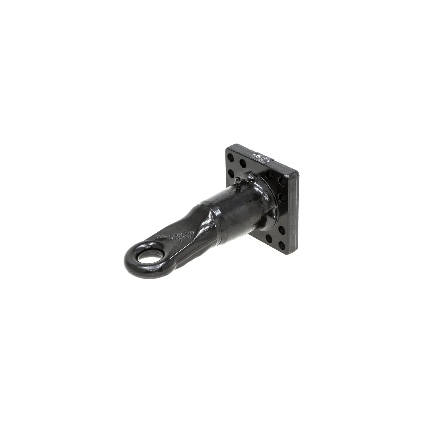 Swivelling hitch eye with flange  00665481A02 Scharmüller