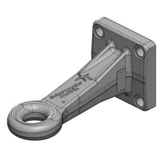 Towing Eye 50mm 120x120 ISO 20019  00664421A90 Scharmüller 00664430A02