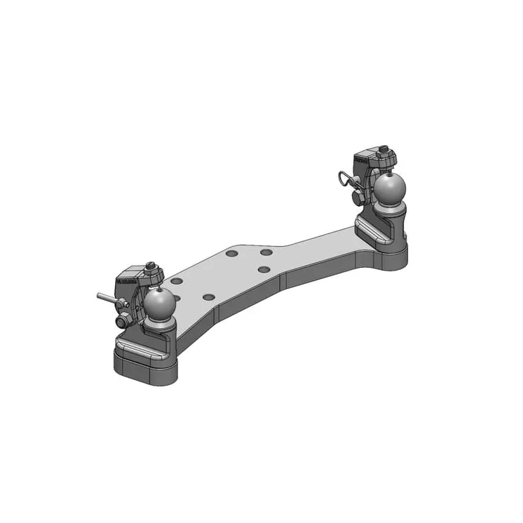 Forced steering K50® R/L with hold-down device for 50-55 mm  00522060A02 Scharmüller