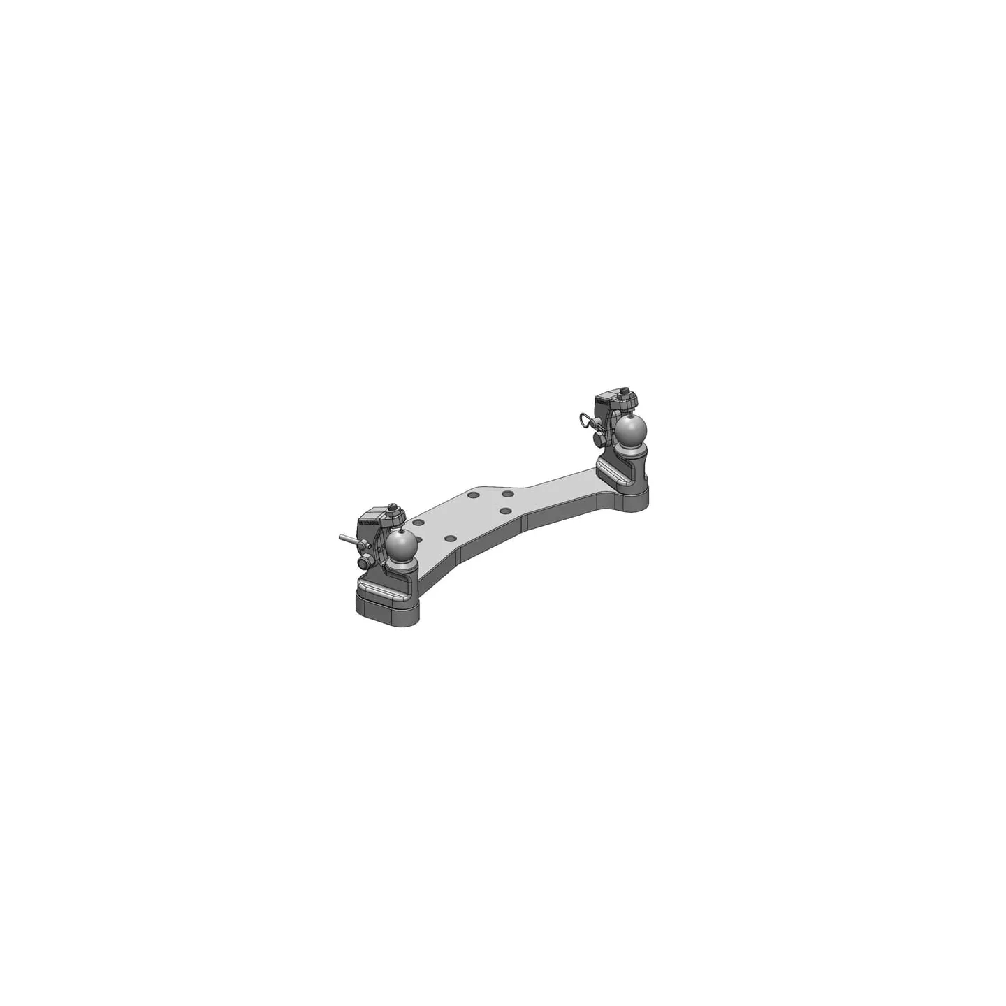 Forced steering K50® R/L with hold-down device for 50-55 mm  00522060A02 Scharmüller