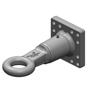 Swivelling towing eye 76mm F3 160x160  006656320A02 Scharmüller