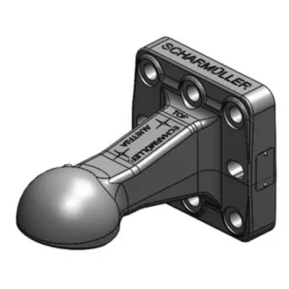 Towing Eye K80® 145x145 6t ISO 24347  00650903A02 Scharmüller