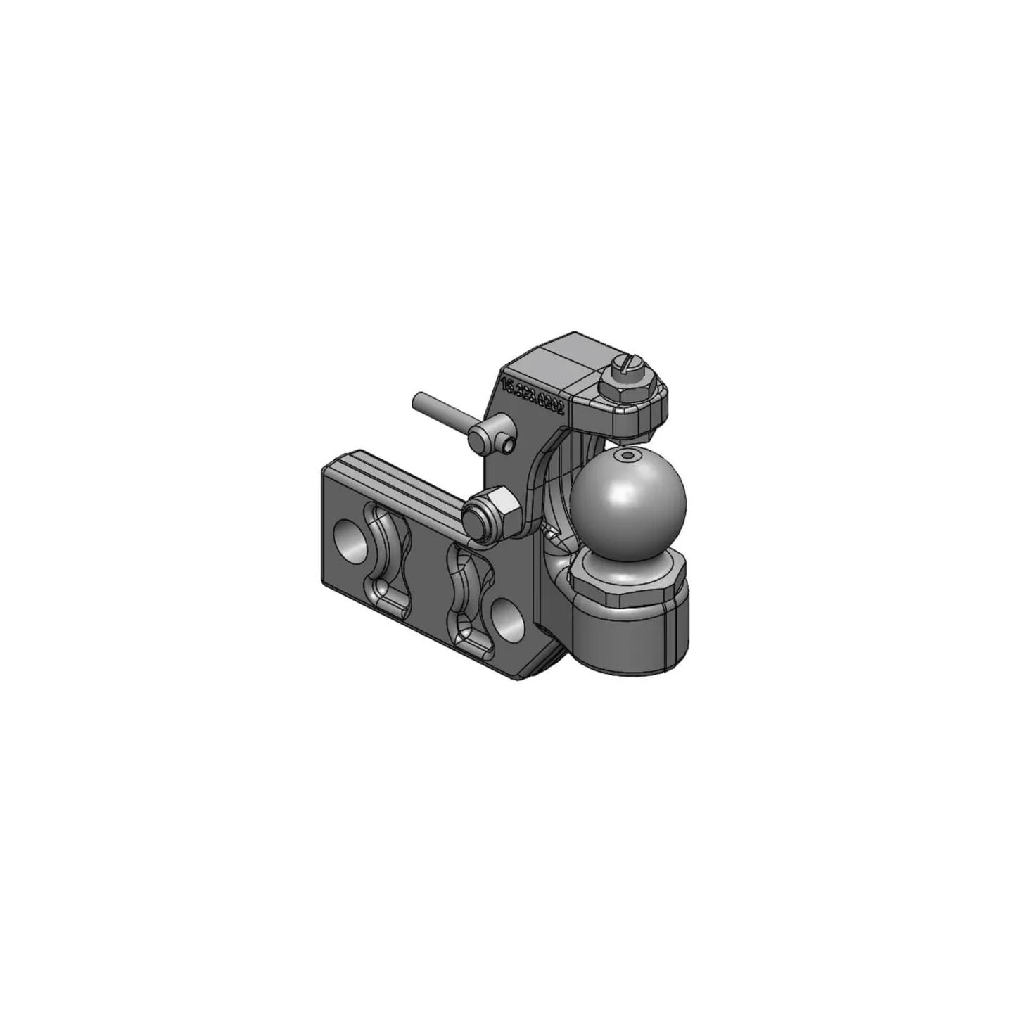 Piespiedu stūres stiprinājums K50 LH 00520590 Scharmüller