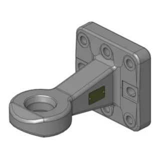 Towing Eye 62mm 145x145 Challenger  00654110A02 Scharmüller