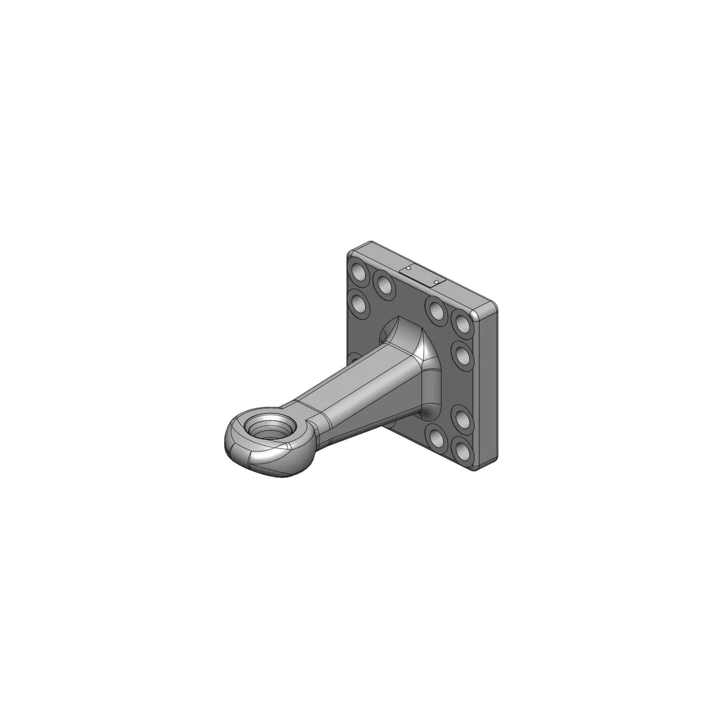 Towing Eye 40mm 160x160 mit Buchse ISO 5692-2  00665210A02 Scharmüller