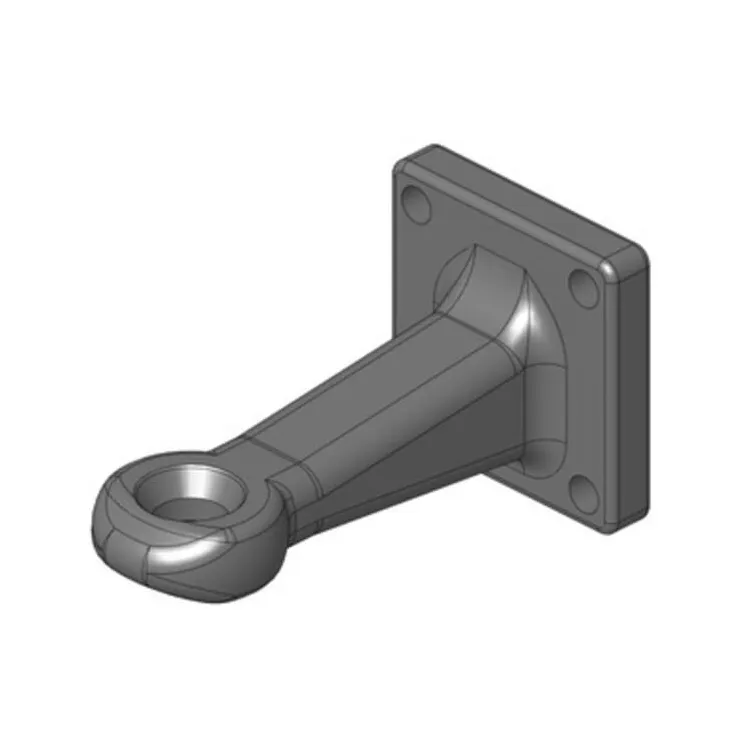 Towing Eye 40mm 120x120 ISO 5692-2 mit Buchse  00664210A02 Scharmüller