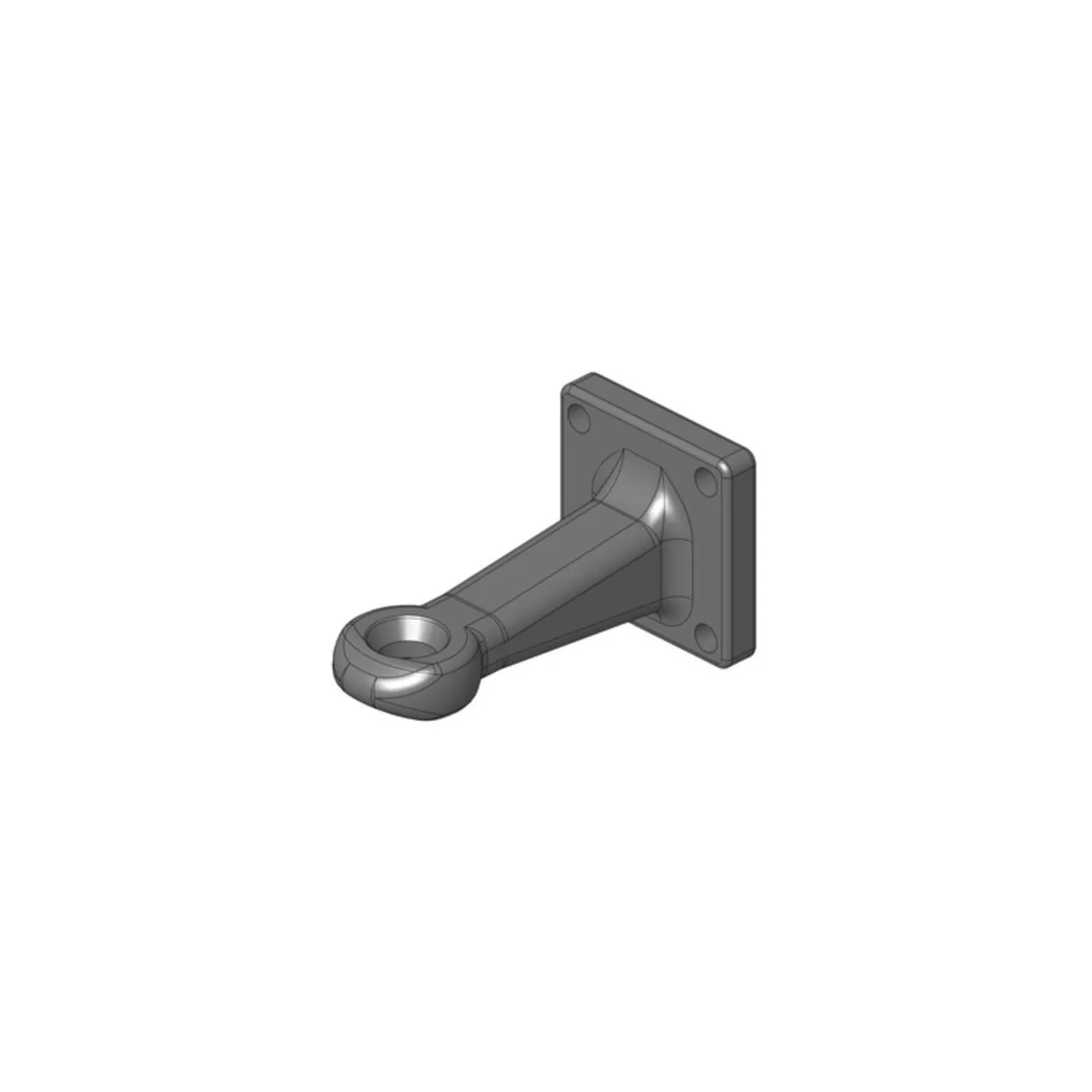 Towing Eye 40mm 120x120 ISO 5692-2 mit Buchse  00664210A02 Scharmüller