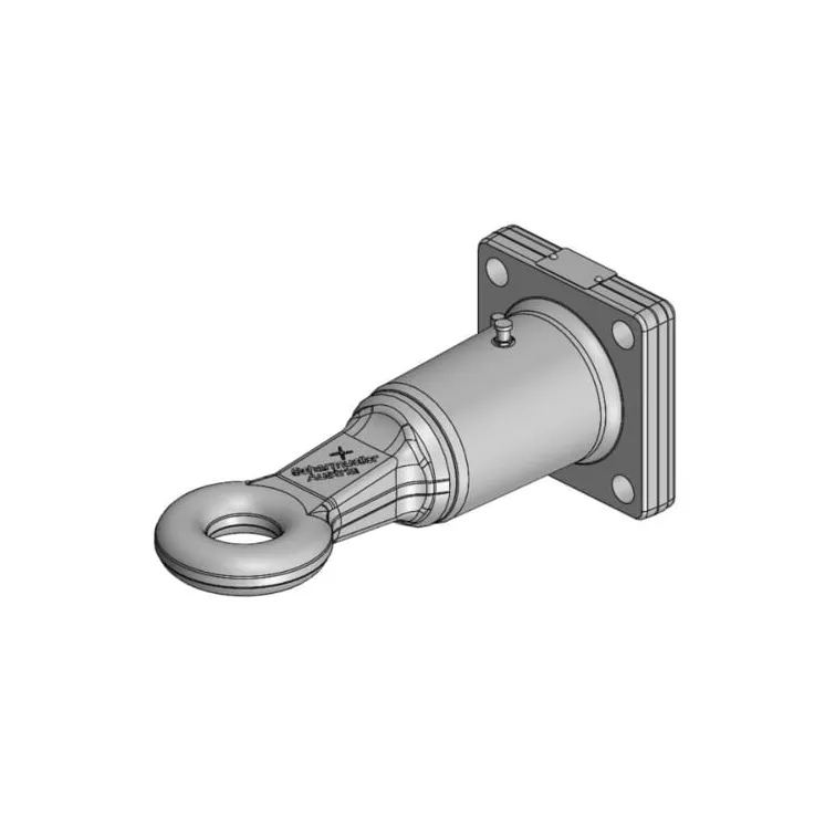 Swivelling towing eye 50mm F2 120x120  006646220A02 Scharmüller