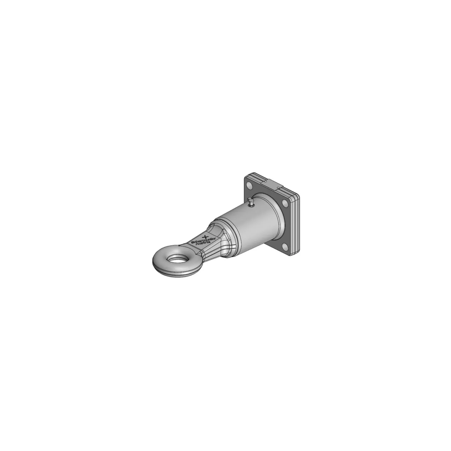 Swivelling towing eye 50mm F2 120x120  006646220A02 Scharmüller