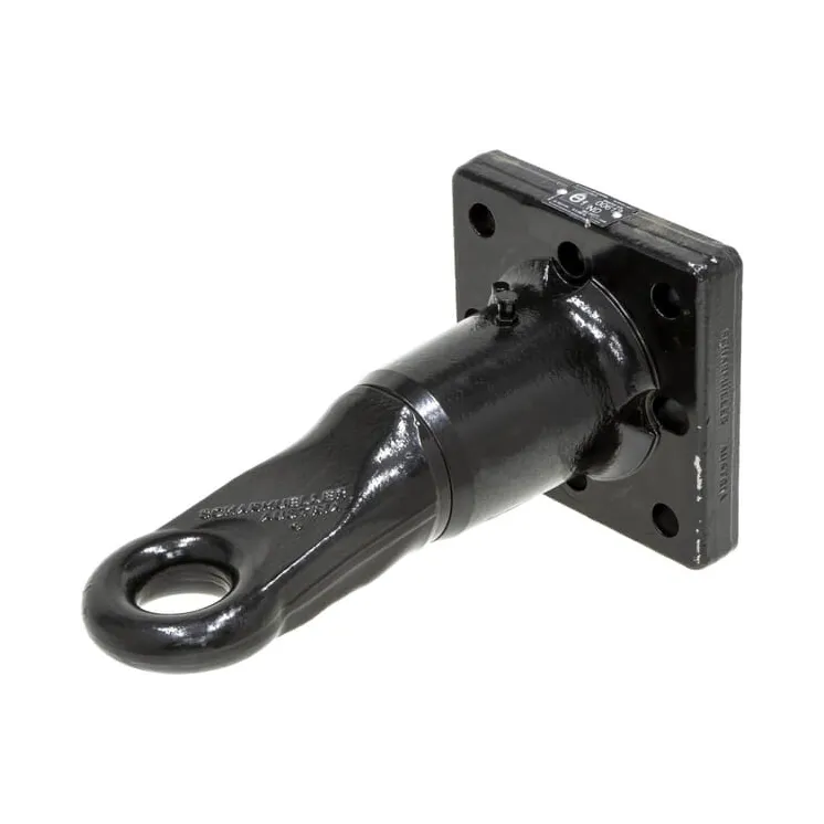 Swivelling hitch eye with flange  00654481A02 Scharmüller