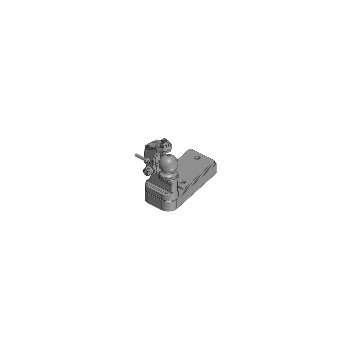 Piespiedu stūrēšana K50® L ar noturēšanas ierīci 45-50 mm (HVLB I) 00522110A02 Scharmüller