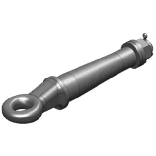 Vilkšanas cilpa 50 mm konisch 80/60 sakabes gredzens DIN 9678 006634500A02 Scharmüller
