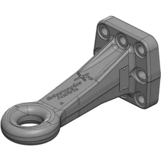 Vilkšanas cilpa ar atloku 50 mm 00652420A90 Scharmüller 00652410A02 00652411A90