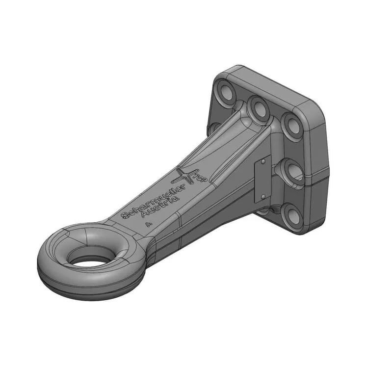 Vilkšanas cilpa ar atloku 50 mm 00652420A90 Scharmüller 00652410A02 00652411A90
