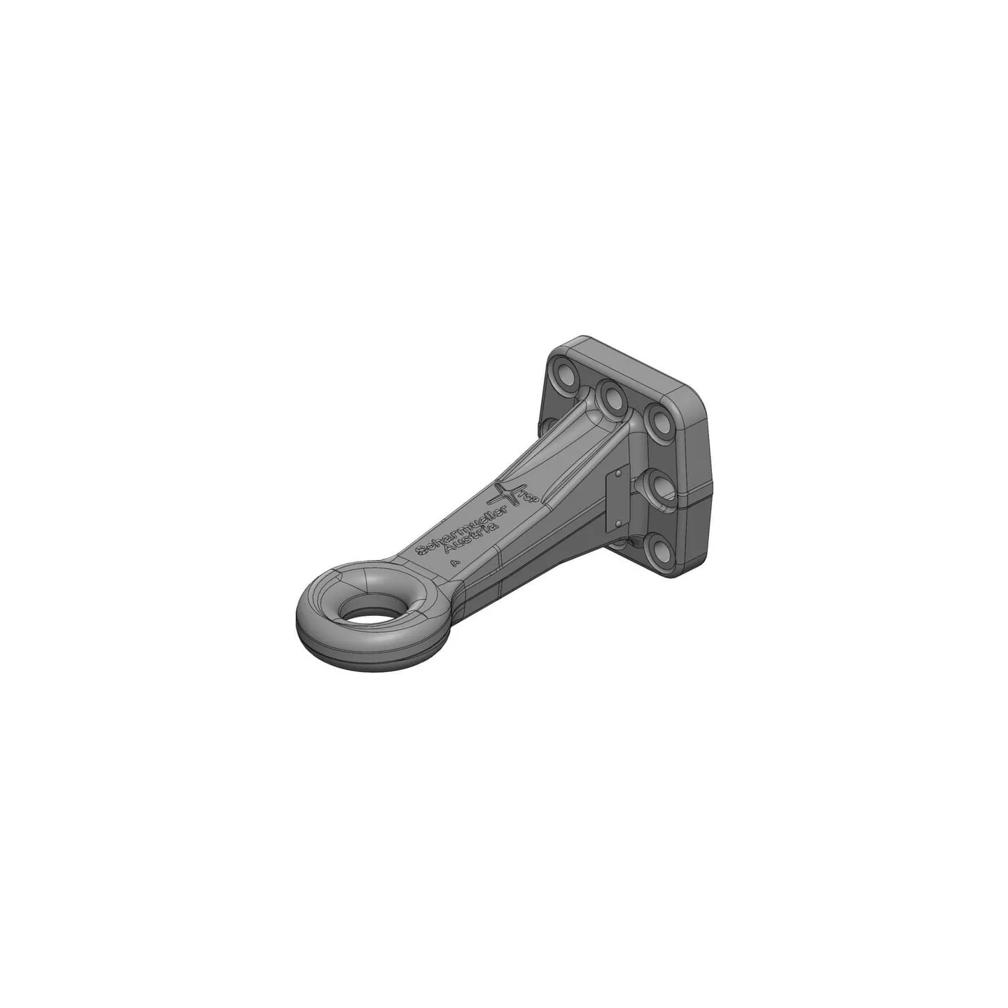 Vilkšanas cilpa ar atloku 50 mm 00652420A90 Scharmüller 00652410A02 00652411A90